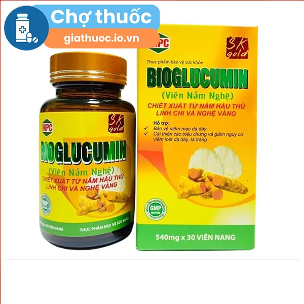 Bioglucumin (Viên nấm nghệ)