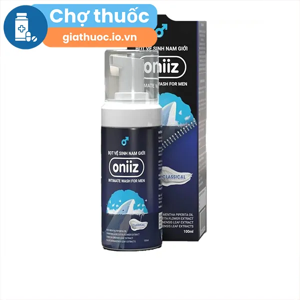 Bọt vệ sinh nam giới oniiz hương cổ điển Classical
