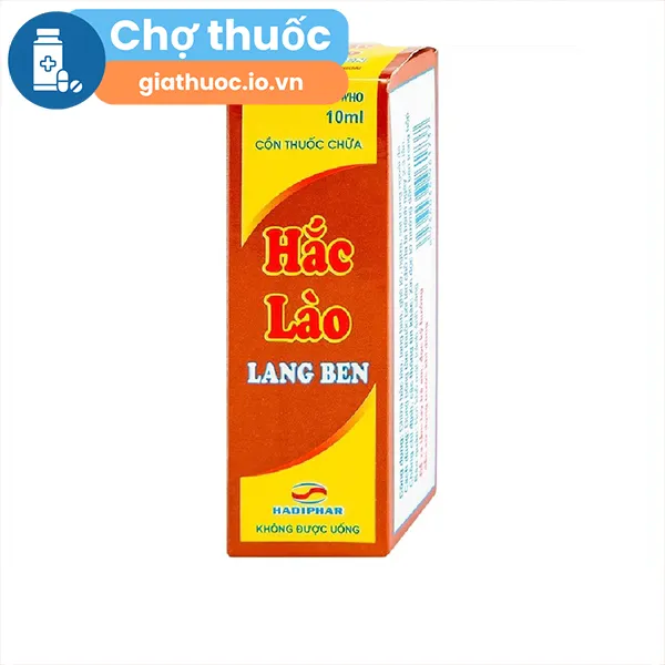 Cồn thuốc chữa Hắc Lào Lang Ben