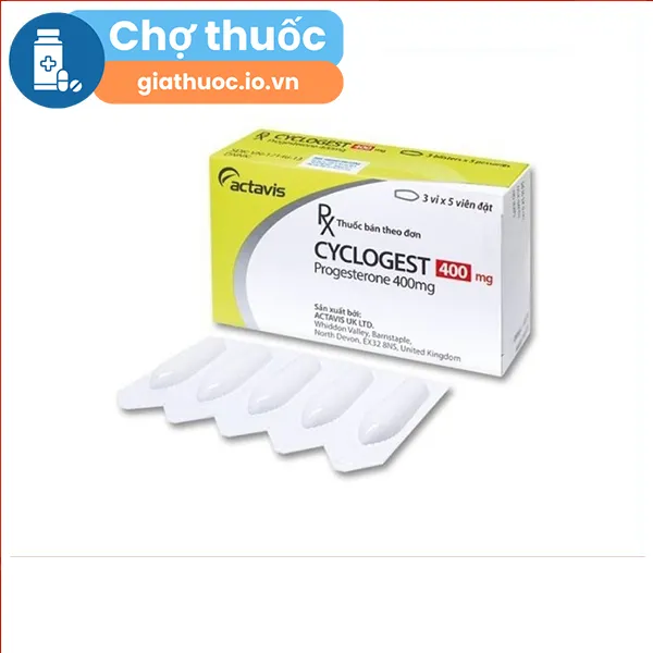 Cyclogest 400mg