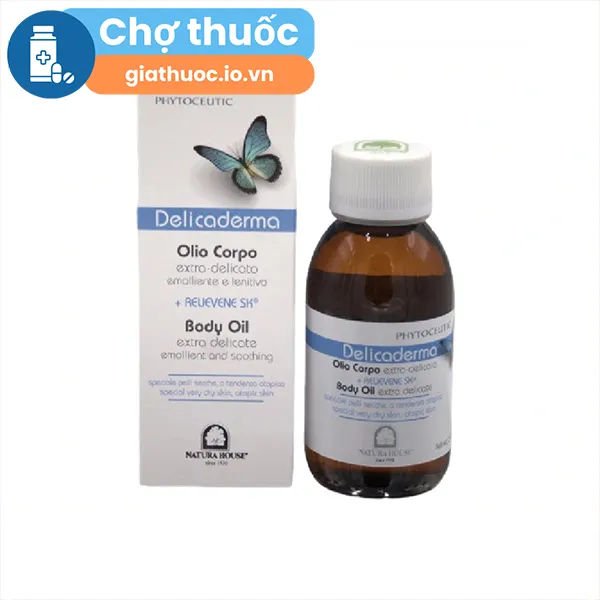 Dầu dưỡng thể viêm da Delicaderma