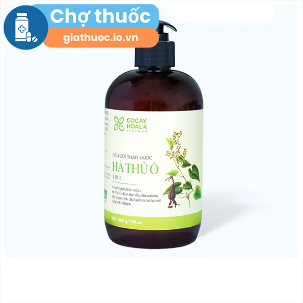 Dầu gội Hà thủ ô 2in1 Cocayhoala 450g
