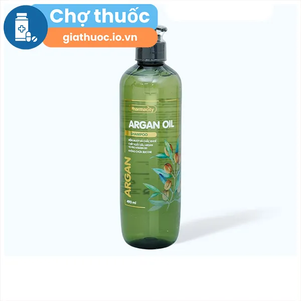 Dầu gội Pharmacity Argan Oil 490ml