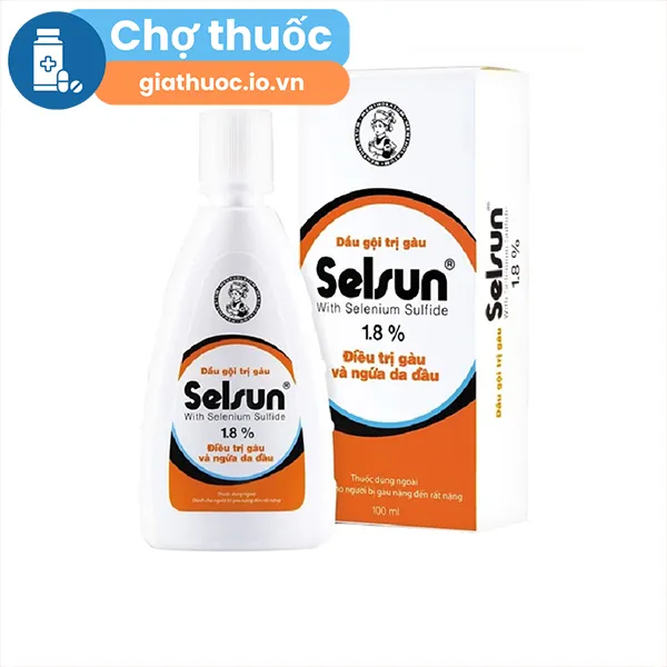 Dầu gội trị gàu Selsun 1,8 %