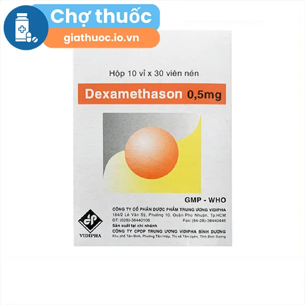 Dexamethason 0,5mg Vidipha