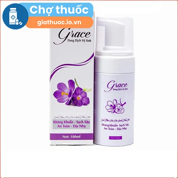 Dung dịch vệ sinh phụ nữ Grace 100ml