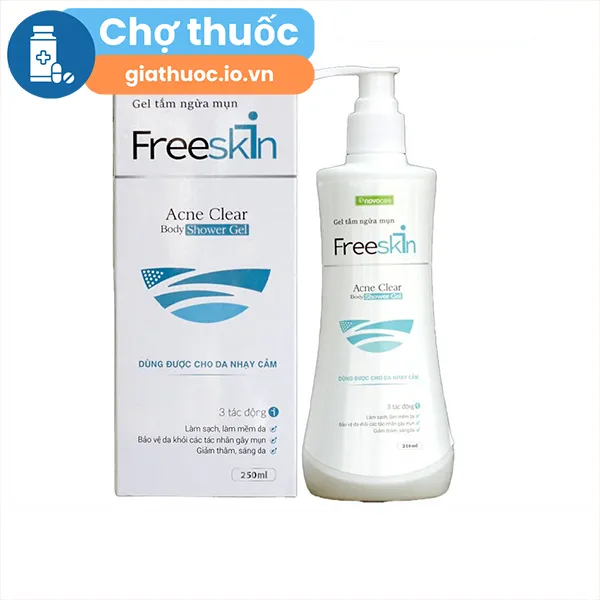Gel tắm ngừa mụn Freeskin