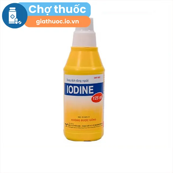 Iodine 125ml Bidiphar