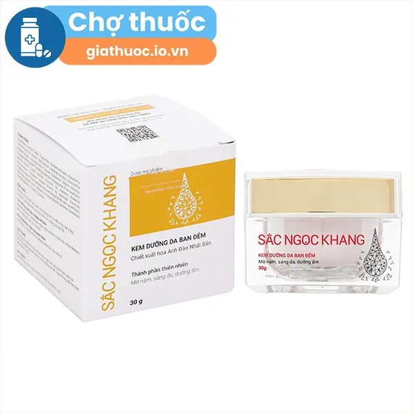 Kem dưỡng da ban đêm Sắc Ngọc Khang 30g