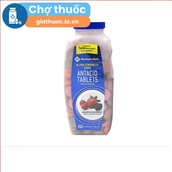 Member’s Mark Ultra Strength Antacid Tablets