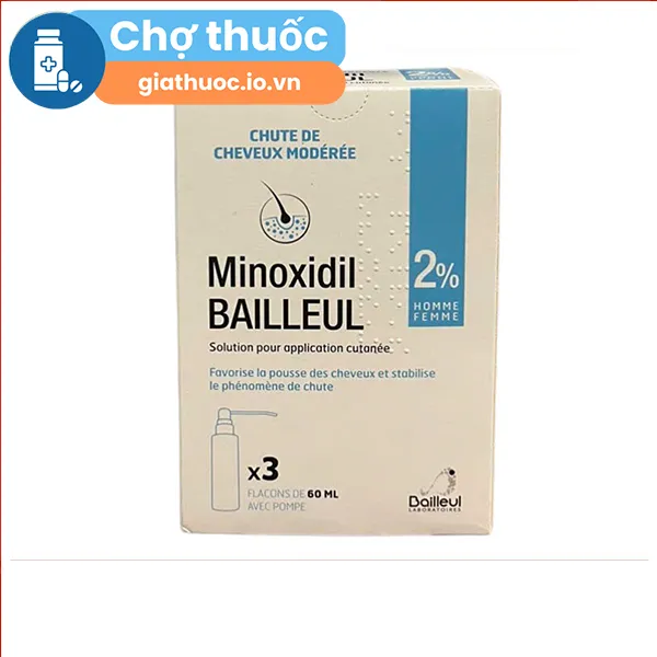 Minoxidil 2% Bailleul