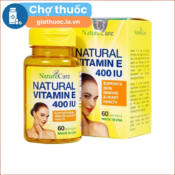 Natural Vitamin E 400 IU NatureCare