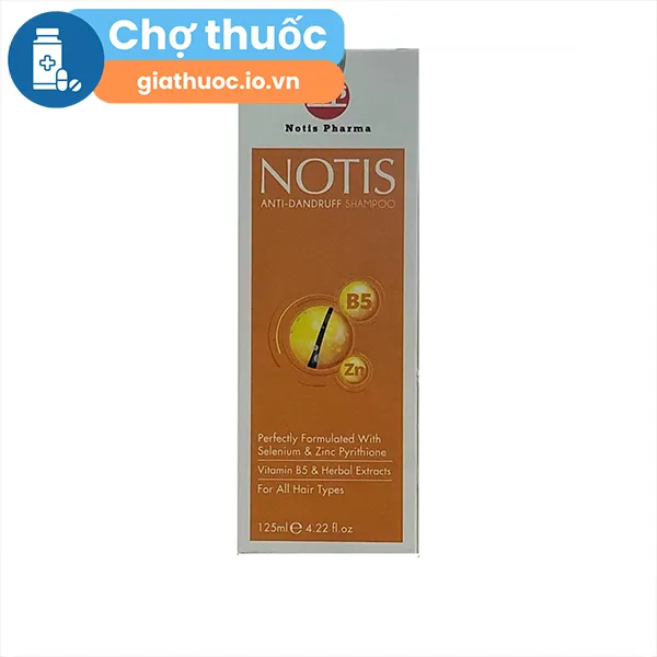 Notis Anti-Dandruff Shampoo 125ml