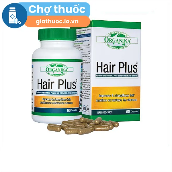 Organika Hair Plus (lọ 60 viên)