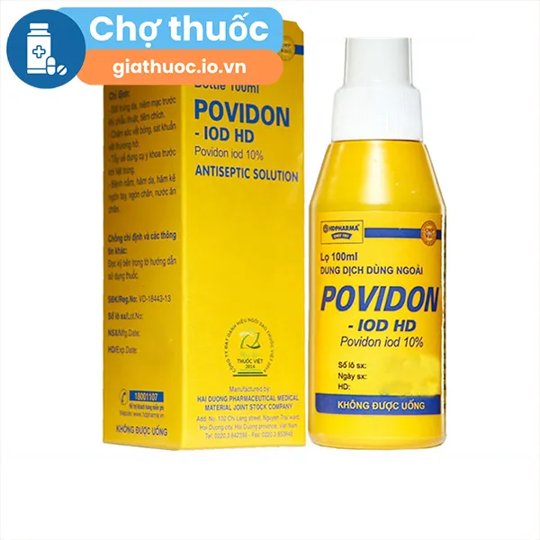 Povidon – Iod HD