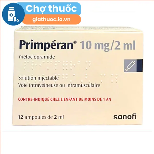 Primpéran 10mg/2ml