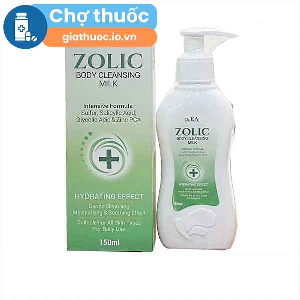 Sữa tắm Dr.EA Body Zolic Body Cleansing Milk 150ml