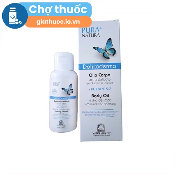 Sữa tắm gội Delicaderma