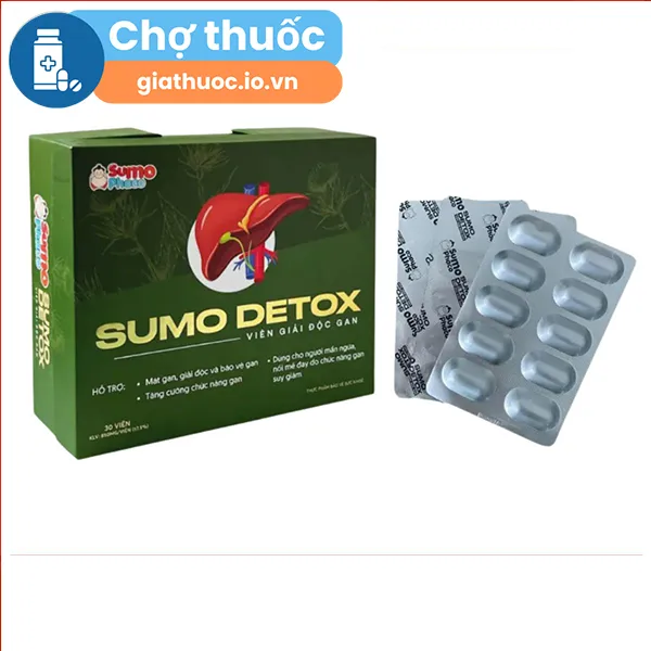 Sumo Detox Viên Giải Độc Gan