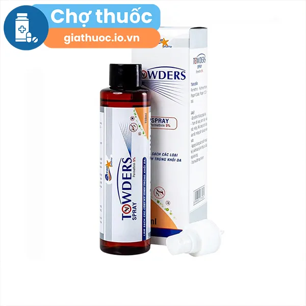 Towders Spray (Hộp 1 chai 150 ml)