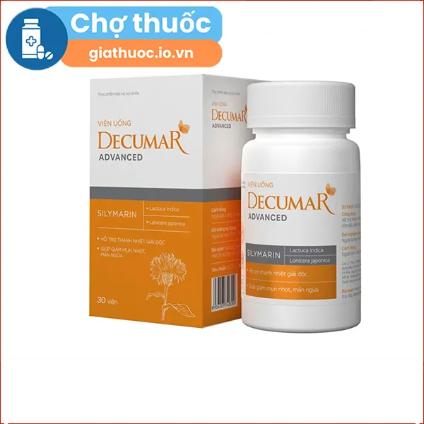 Viên uống Decumar Advanced Silymarin