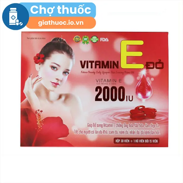 Vitamin E đỏ 2000 IU