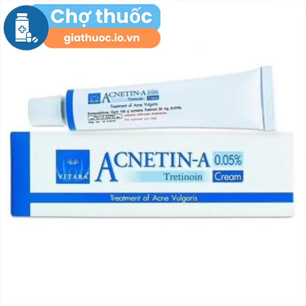 Vitara Acnetin A Tretinoin Cream 0.05%