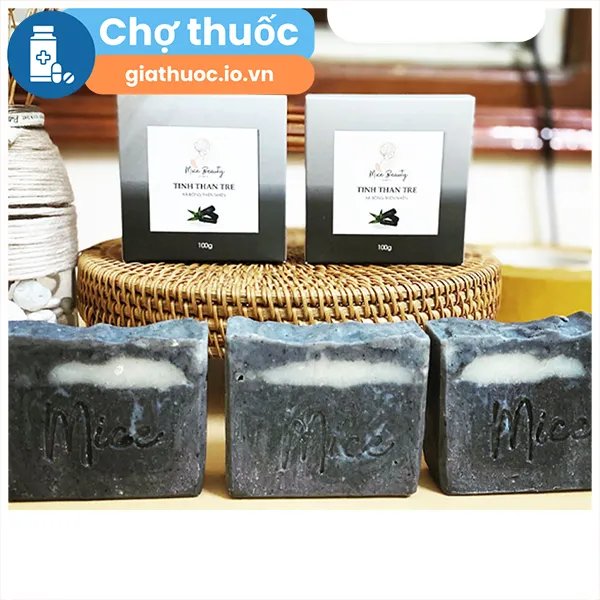 Xà phòng handmade Tinh than tre Mice Beauty